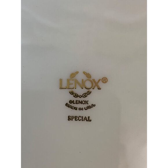 Lenox Special Gold Rim Ivory Dinner Plate 10.5" USA Fine China Multiple 8680 - Picture 3 of 4